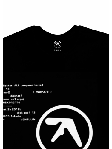 Aphex Twin Text Футболка