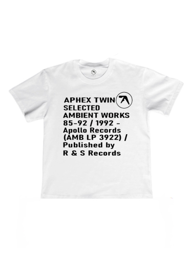 Aphex Twin Big Text Футболка