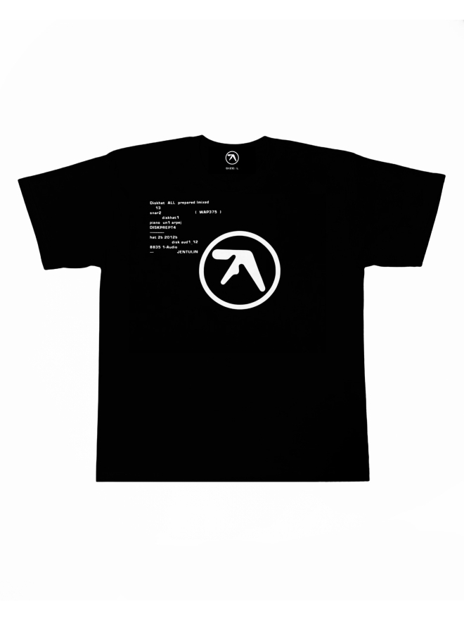 Aphex Twin Text Футболка