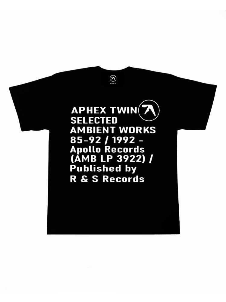 Aphex Twin Big Text Футболка