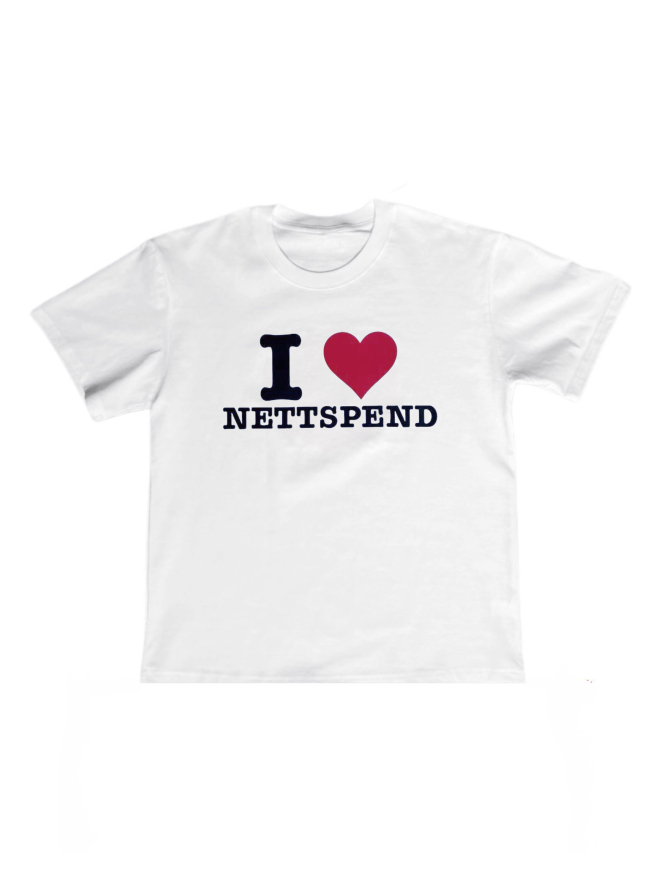 I Love Nettspend Футболка