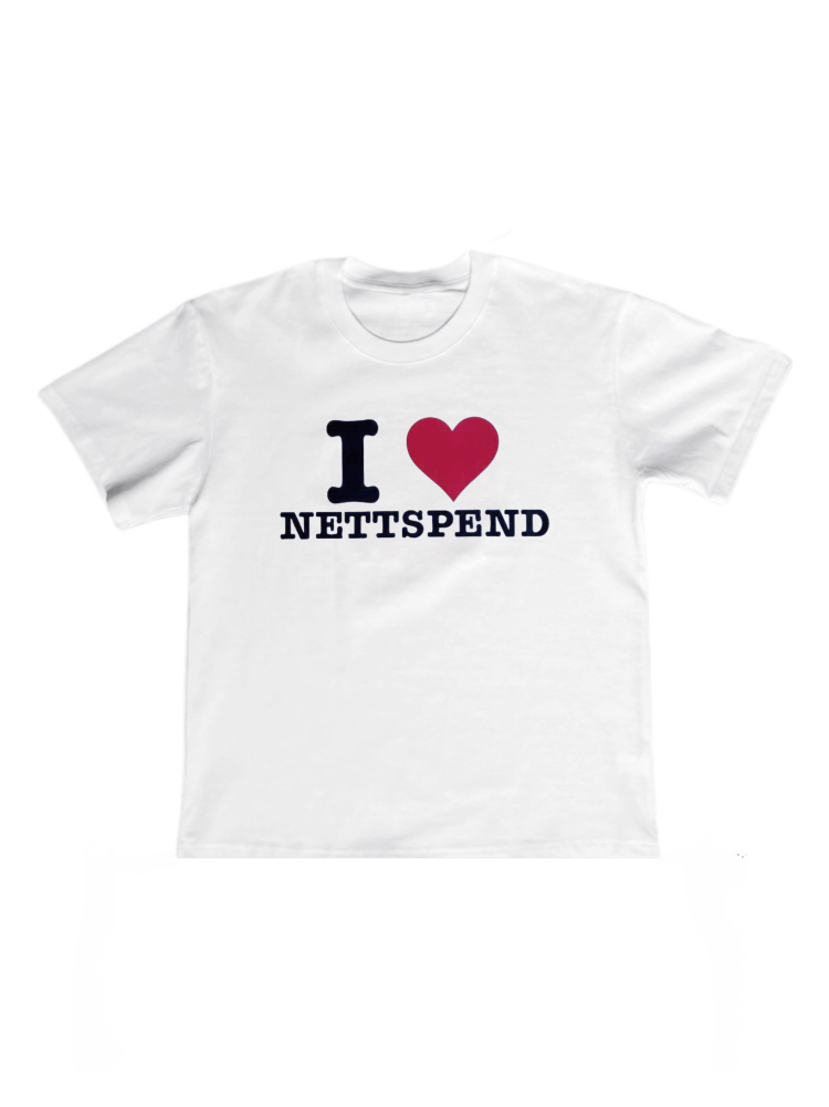 I Love Nettspend Футболка