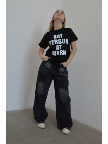 Y2K Black Denim Штани