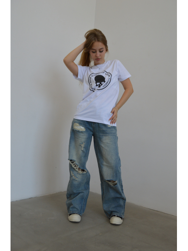 Y2K Blue Denim Штани