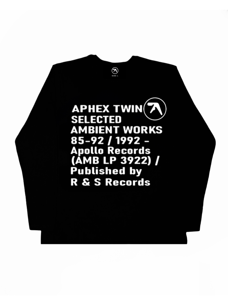 Aphex Twin Big Text Лонгслів 