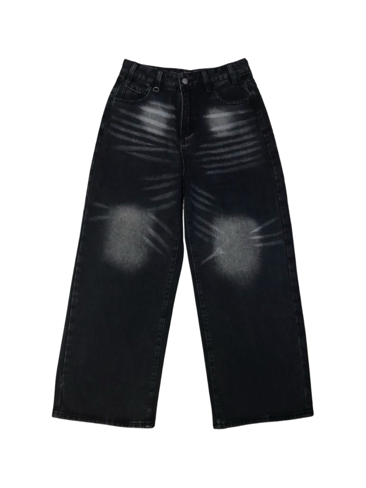 Y2K Black Denim Штани