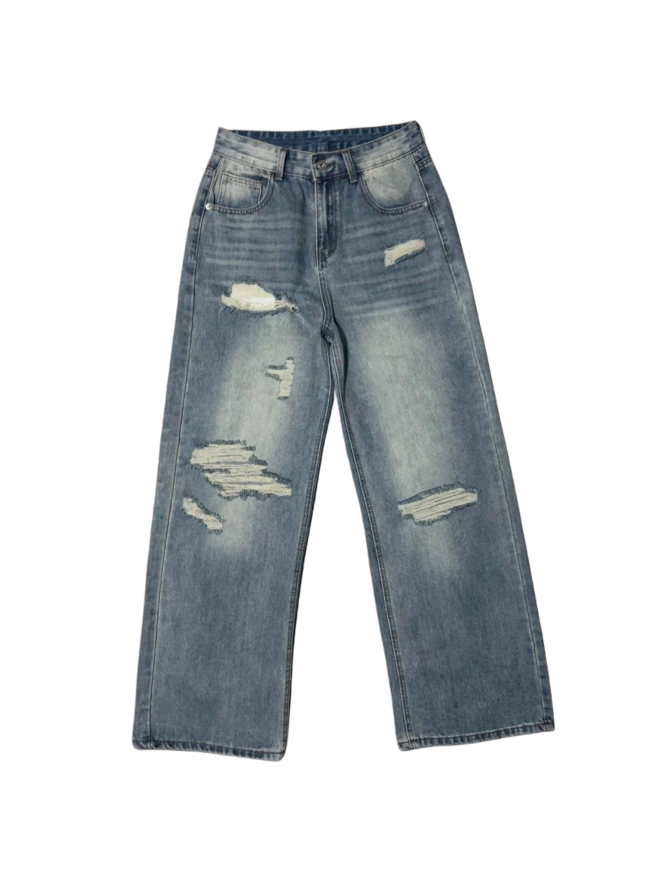 Y2K Blue Denim Штани